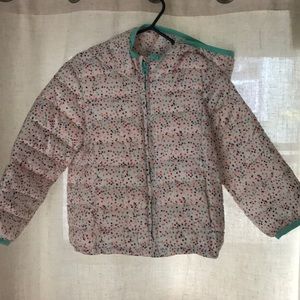 Baby Gap Polka dot puffer jacket